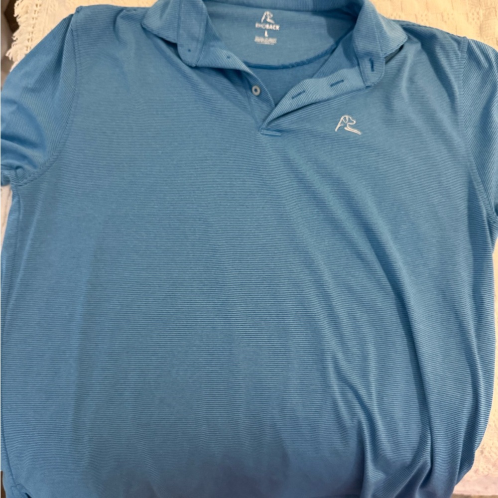Rhoback Sky Blue Men's Polo